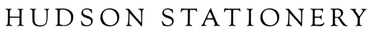 Hudson Stationery